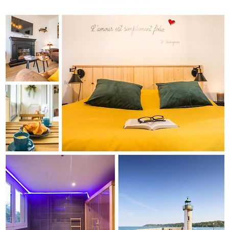 Escapade En Bord De Mer Avec Sauna Et Spa Prives Binic Extérieur photo