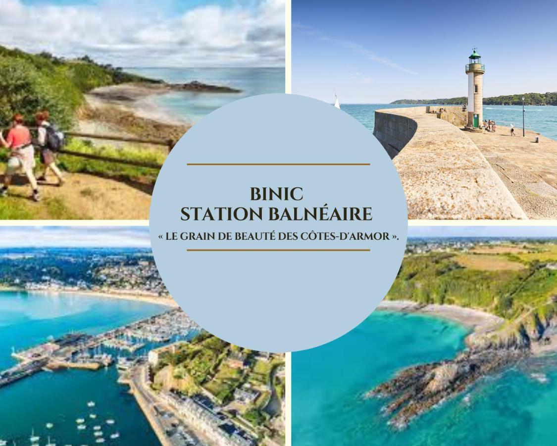 Escapade En Bord De Mer Avec Sauna Et Spa Prives Binic Extérieur photo