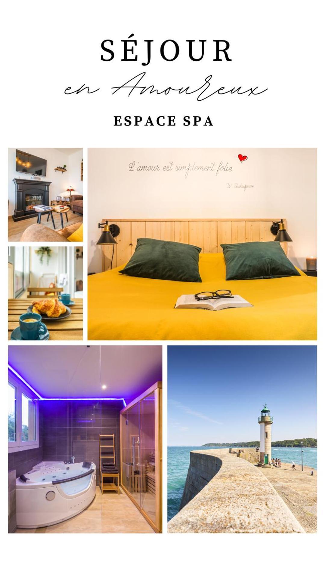 Escapade En Bord De Mer Avec Sauna Et Spa Prives Binic Extérieur photo